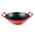 iron casting pan gas cooker CHINESE WOK